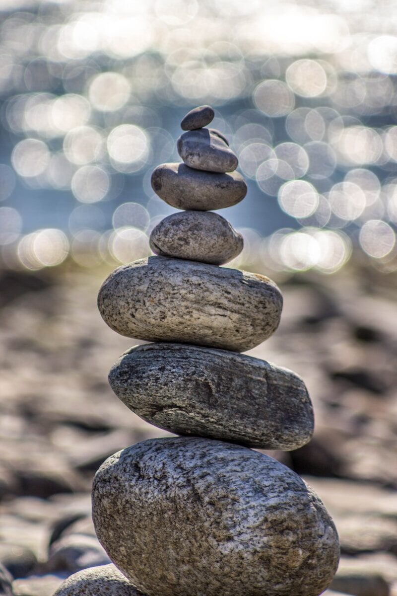 Photo by Deniz Altindas gray stones